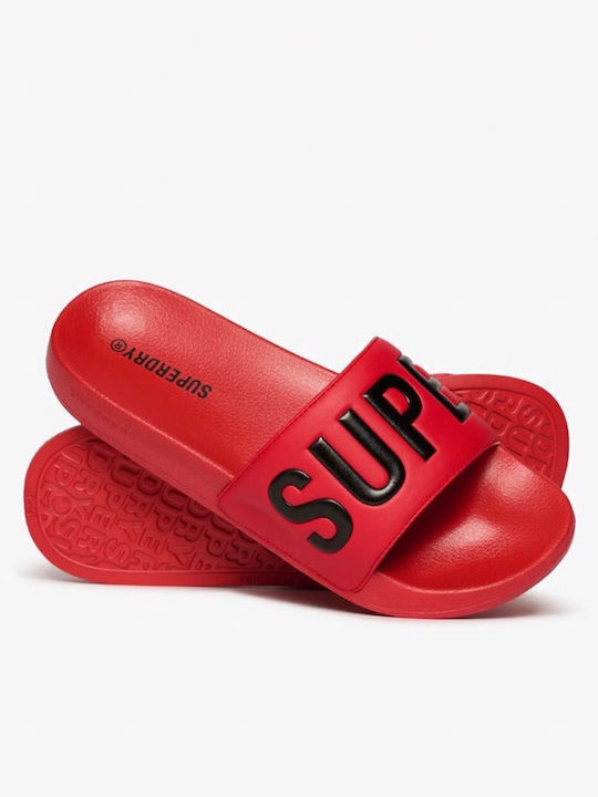 Superdry Core Graphic Slapi Bărbați Roșii