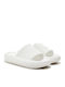 Men's White Slides