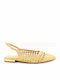 Γυναικείες Μπαλαρίνες Slingback Χρυσές