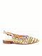 Women's Ballerina Shoes Slingback Gold