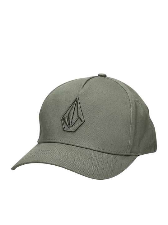 Volcom M Geprägte Stone Verstellbare Kappe D5532412-lto Khaki