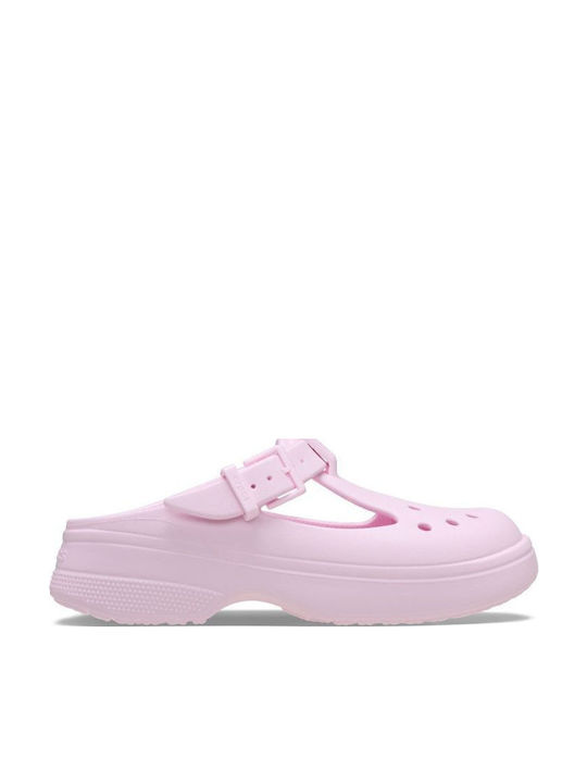 Crocs Classic Mary Jane Women's Clogs Pink