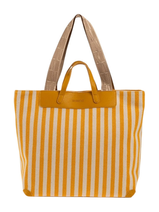 Modissimo Stoff Strandtasche Gelbe