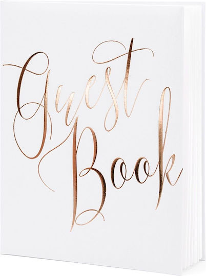 Wish Book – Wedding Guest Book Rose Gold