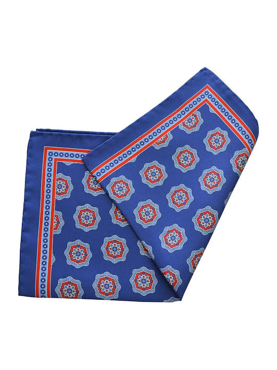 Men's Silky Handkerchief Blue