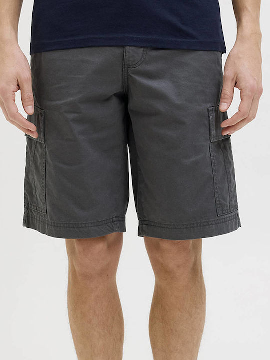 Ανδρική Βερμούδα Cargo Asphalt Gray