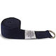 Yoga Strap D-ring Cotton Navy XL 270cmx4cm