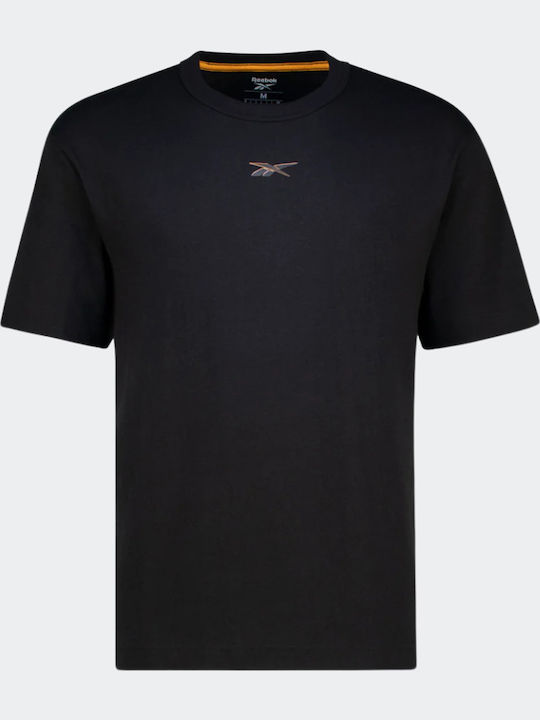 Reebok Athlete Αθλητικό T-shirt Black