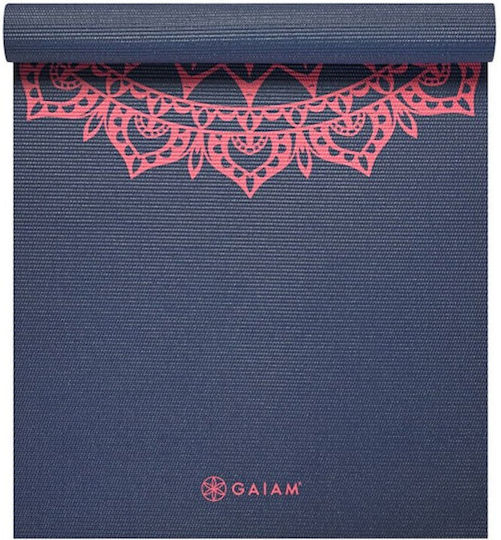 Gaiam Marrakesh 4 Mm Exercise Mat Yoga Purple (173x61x0.4cm)