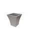 Γλάστρα City Square 25χ25χ27 Urban Grey