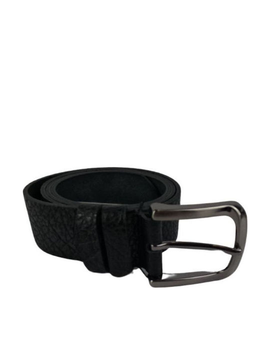 Curea Clasică pentru Bărbați din Piele Dac Shop Antracit Negru