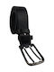 Classic Men's Leather Belt Dac Shop Deep Black