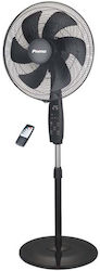 Primo PRSF-80698D Стоящ Вентилатор 45.72см Черен Primo PRSF-80698D Стоящ Вентилатор 45.72см Черен