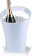 Plastic White Champagne Bucket 21cm X 29cm 4L