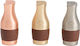 L’ Atelier Du Vin Trio Bottle Stoppers Multicolor