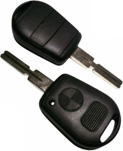 Car Key Shell with Blade with 2 Buttons for Bmw