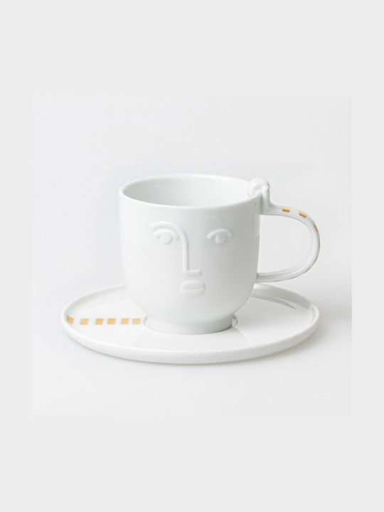 Raeder Cup Coffee Porcelain White