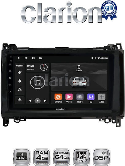 Clarion Ηχοσύστημα Αυτοκινήτου για Mercedes-Benz Sprinter / Vito 2012+ (Bluetooth/USB/WiFi/GPS/Apple-Carplay/Android-Auto)