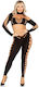 Leg Avenue Crop Sexy Top Black
