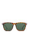 Smooder Unisex Sonnenbrille mit Braun Schildkröte Kunststoff Gestell AMS07