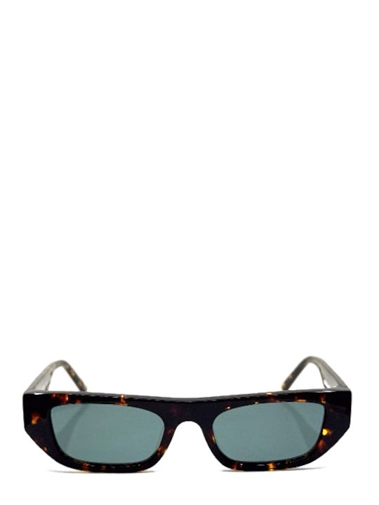Oscar & Frank Dostyk Sunglasses Brown with Acetate Frame & Gray Lens