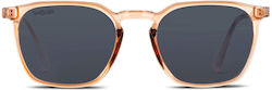 Smooder Sunglasses Pink with Acetate Frame & Blue Lens