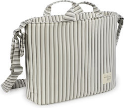 Walking Mum Walking Mum Wickeltasche Umhängetaschen / Handtaschen Botton Streifen Grau 44x29x12cm