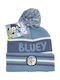 Kids Beanie Knitted Light Blue