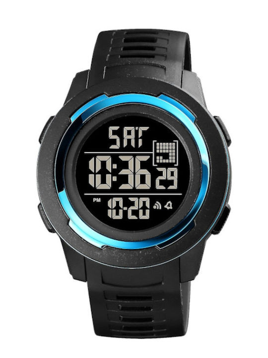 Skmei Digital Men's Watch Battery with Rubber S...