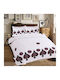 Matex Set Husă de Pilotă Bumbac Single cu Față de Pernă 160x200 Multicolor