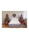 Matex Cotton Duvet Cover Set 220x200cm Super King with 2 Pillowcases White