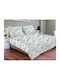 Matex Duvet Cover Set Cotton Queen with 2 Pillowcases 220x200 Multicolored