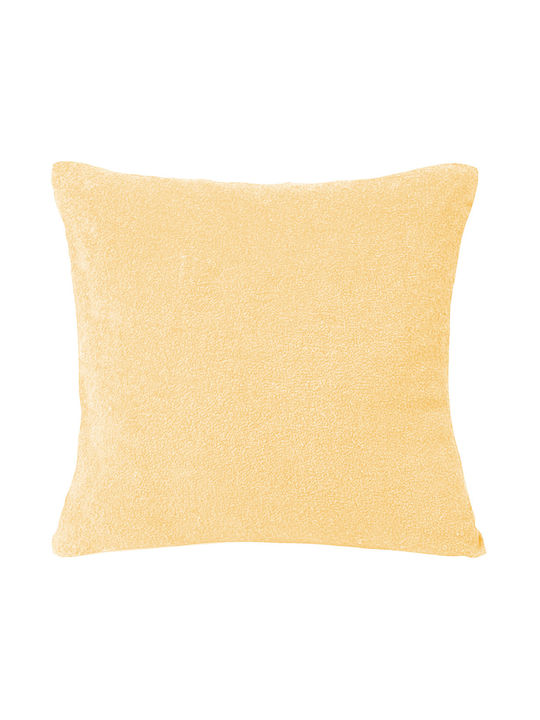 Matex Διακοσμητική Μαξιλαροθήκη Fleece Μπεζ 40x...
