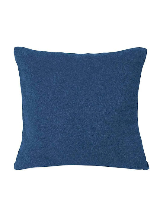 Matex Decorative Pillow Case Fleece Blue 40x40cm