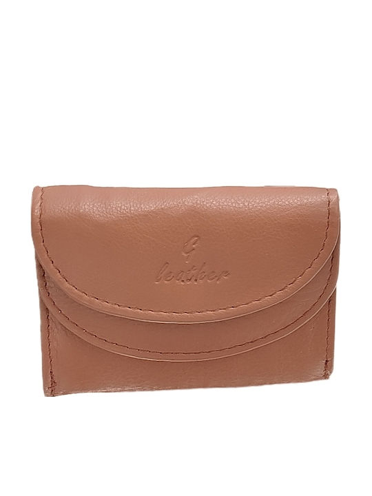 Ginis Leather Women's Wallet Classic Tabac Brown