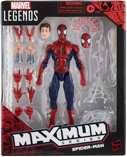 Action-Figur Maximum Series Marvel Legenden Spider-Man 18cm.