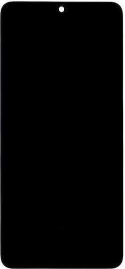 Lcd Display + Touch Unit + Front Cover Samsung A415 Galaxy A41 Black