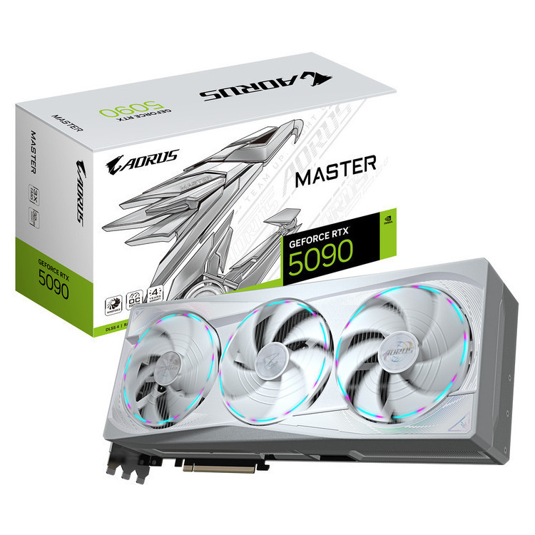 Gigabyte GeForce RTX 5090 32GB GDDR7 MASTER ICE 32G Κάρτα Γραφικών