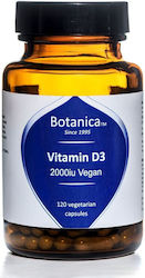 Botanica Βιταμίνη D3 Βιταμίνη 2000iu 1τμχ