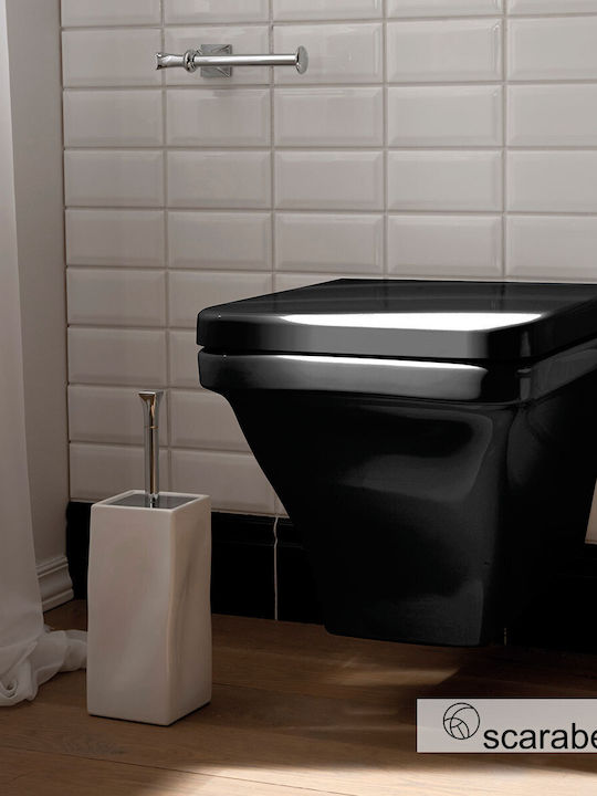Scarabeo Wall-Mounted Toilet Beige