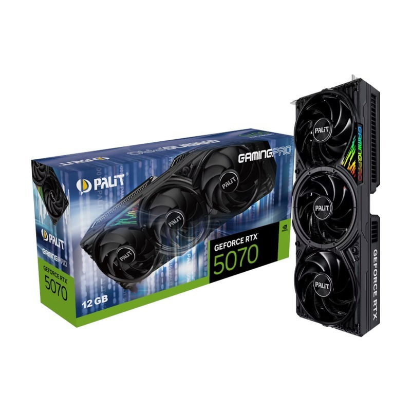 Palit GeForce RTX 5070 12GB GDDR7 GamingPro Κάρτα Γραφικών