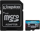 Kingston Canvas Go Plus microSDXC 64GB U3 V30 A...
