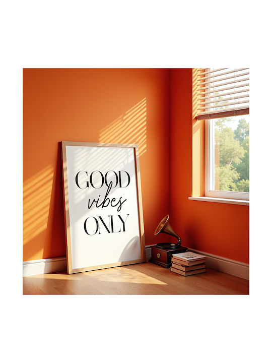 Quote Poster Good Vibes Only Pst25161 30cm X 40...