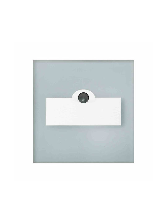 Eko Light Leuchte Wand mit Integrierter LED und Warmweißes Licht