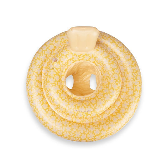 Swim Essentials Float ⌀69cm Babies 0-1 Years "Yellow Flowers"