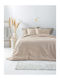 Palamaiki Alison Κουβερλί Μονό από Πολυεστέρα Beige 160x240cm