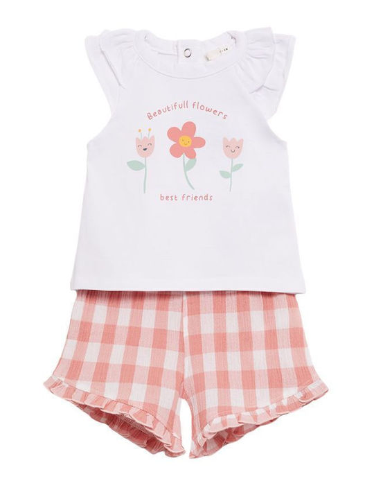 Street Monkey Set De Îmbrăcăminte Pentru Copii Cu Pantaloni Scurți Multicolor 2 Bucăți Street Monkey Set De Îmbrăcăminte Pentru Copii Cu Pantaloni Scurți Multicolor 2 Bucăți