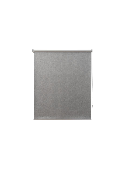 Ρολό Central Vienna Blackout 200x230cm Γκρι Ασημί