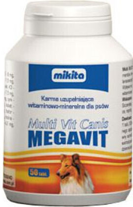 Mikita Multivitamine für Hunde in Tablettenform für Haut & Haar