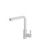 Karag Shell Plus Bianco 68 Kitchen Faucet Counter with Shower White